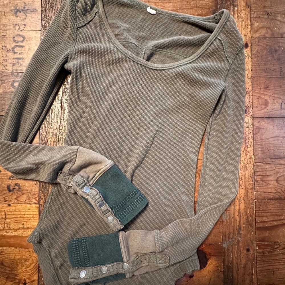 free people fancy cuff thermal - Picture 7 of 10